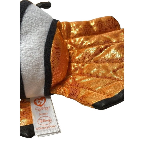 TY Disney Pixar Sparkle Nemo Plush Toy/Doll/Stuffed, Finding Nemo Beanie Babies, - Picture 4 of 8